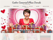 Tablet Screenshot of ccplazadorada.com